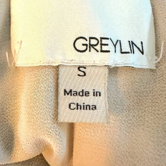 Revolve Greylin Fern Mini Dress in Lagoon Small Resort Summer Tropical Plunge - Picture 12 of 15